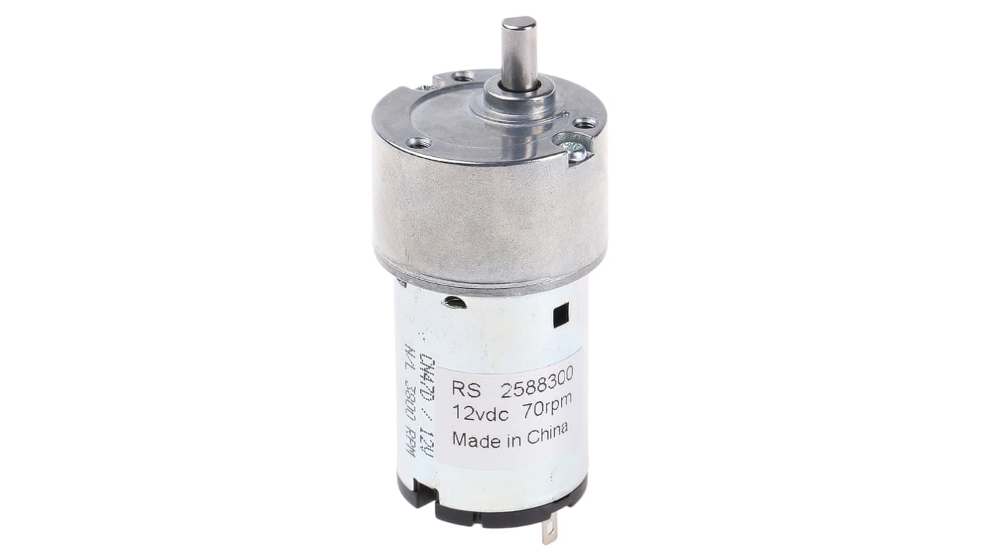 Rs-Online Motoriduttore RS PRO 12 V c.c. 70 giri/min Prezzo Ridotto