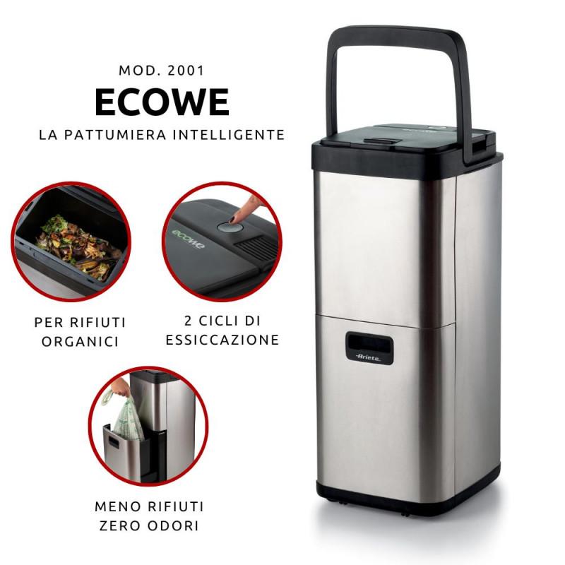 Ariete PATTUMIERA INTELLIGENTE PER ESSICCARE I RIFIUTI ORGANICI Italia