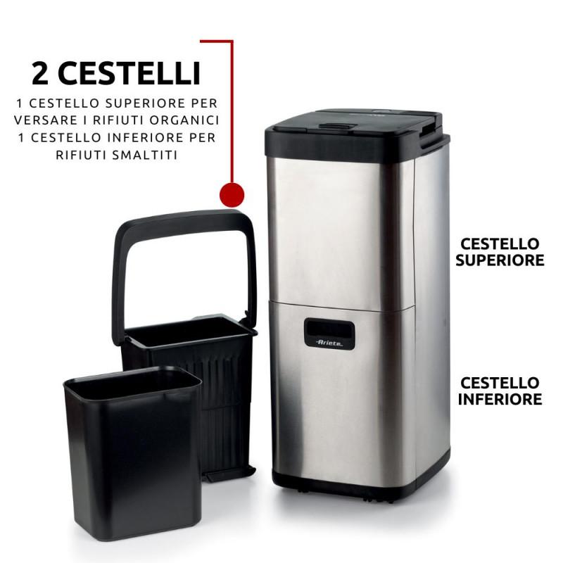 Ariete PATTUMIERA INTELLIGENTE PER ESSICCARE I RIFIUTI ORGANICI Italia