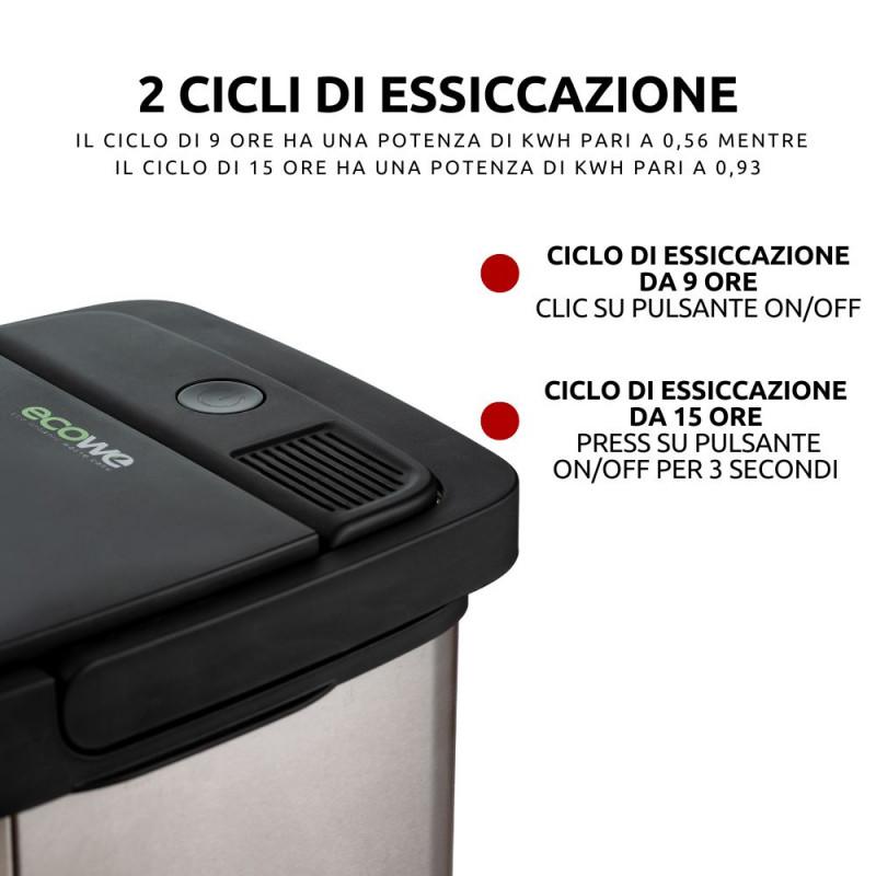 Ariete PATTUMIERA INTELLIGENTE PER ESSICCARE I RIFIUTI ORGANICI Italia