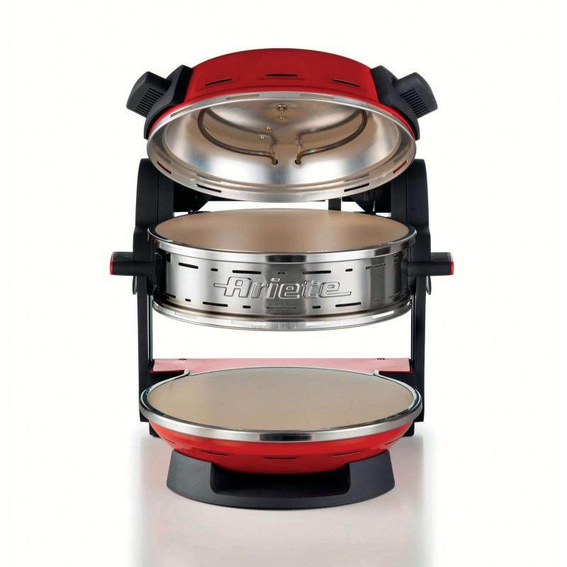Ariete FORNO PIZZA DOPPIO IN 4’ MINUTI ROSSO In Linea