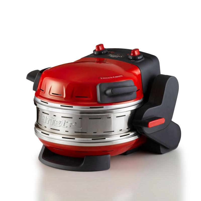 Ariete FORNO PIZZA DOPPIO IN 4’ MINUTI ROSSO In Linea
