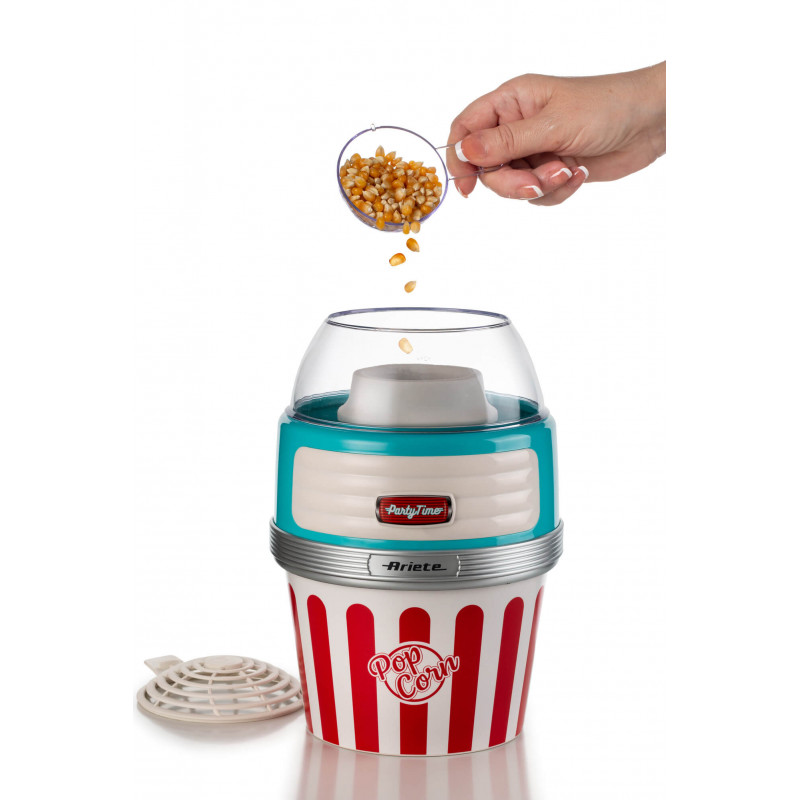 Ariete MACCHINA PER POP CORN CON CIOTOLA ESTRAIBILE CELESTE Online Outlet