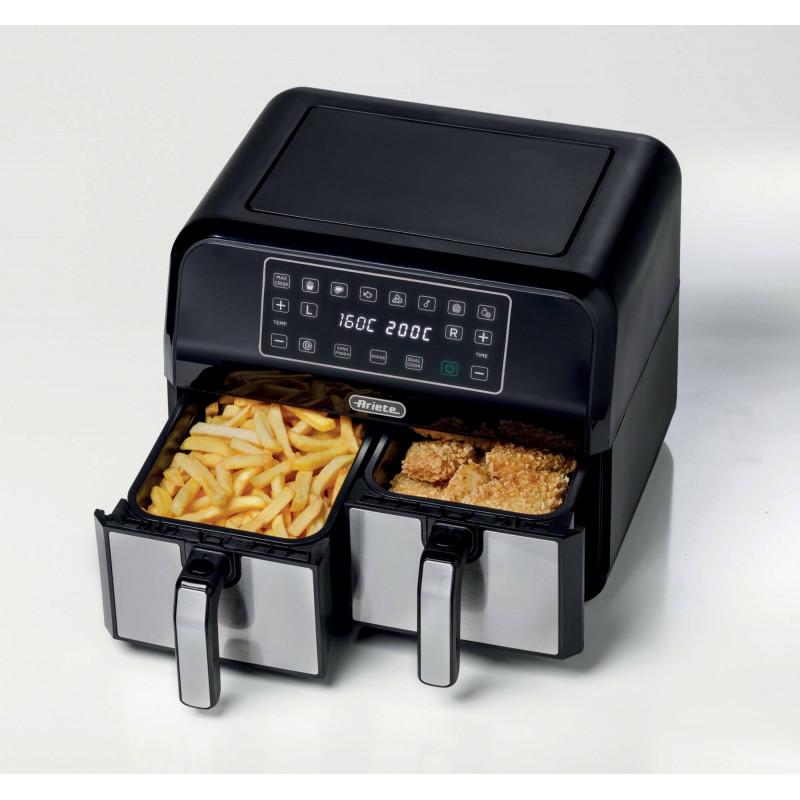 Ariete FRIGGITRICE AD ARIA CON DOPPIO CESTELLO CON FUNZIONE MAX CRISP Hotsell