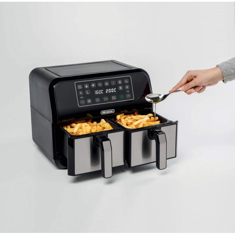 Ariete FRIGGITRICE AD ARIA CON DOPPIO CESTELLO CON FUNZIONE MAX CRISP Hotsell