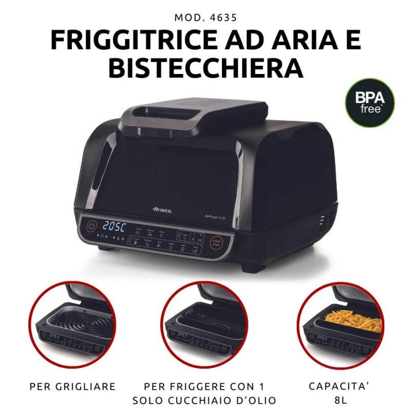 Ariete FRIGGITRICE AD ARIA E BISTECCHIERA I Più Venduti