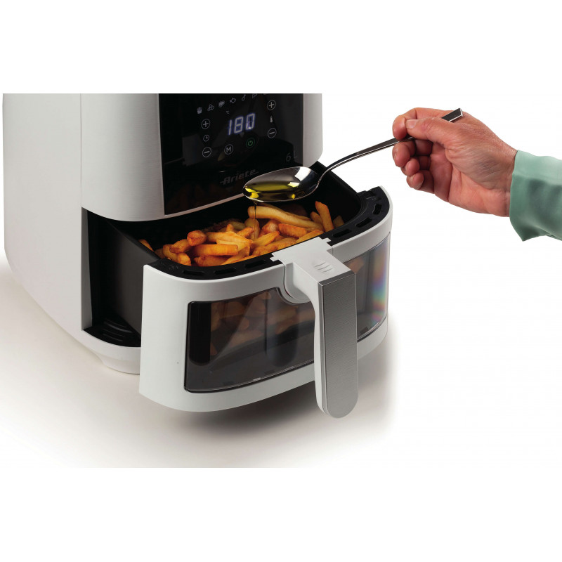 Ariete FRIGGITRICE AD ARIA 6 LITRI CON VETRO Moda