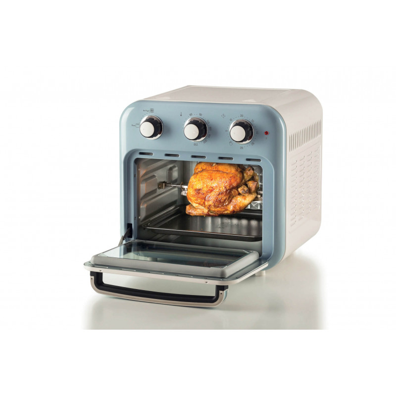 Ariete FRIGGITRICE AD ARIA E FORNO VINTAGE CELESTE Ultimi tre giorni