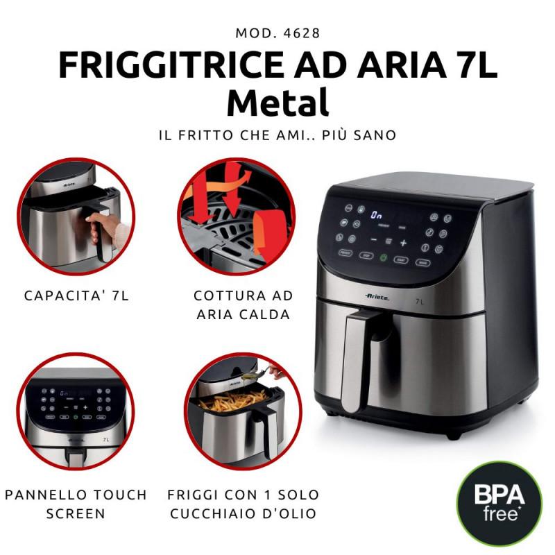 Ariete FRIGGITRICE AD ARIA CON DESIGN ELEGANTE Nuovo
