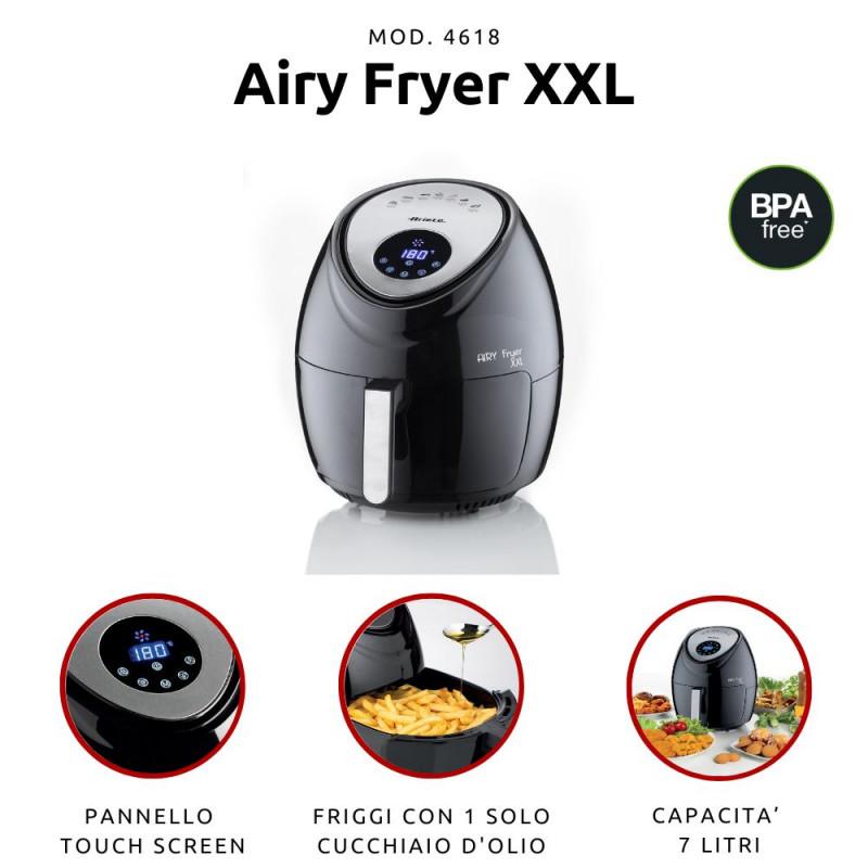 Ariete FRIGGITRICE AD ARIA XXL DA 7 LITRI NERO Vendita