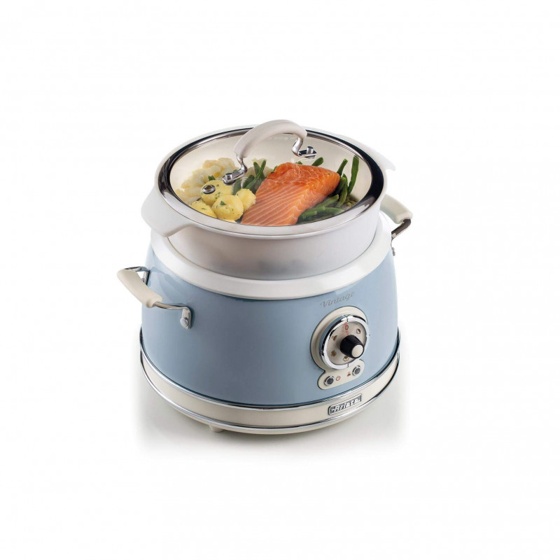Ariete CUOCIRISO ELETTRICO E SLOW COOKER CELESTE Acquista Ora