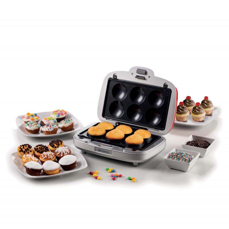 Ariete PIASTRA ELETTRICA PER MUFFIN DONUTS E SANDWICHES ROSSO Fino Al -60%