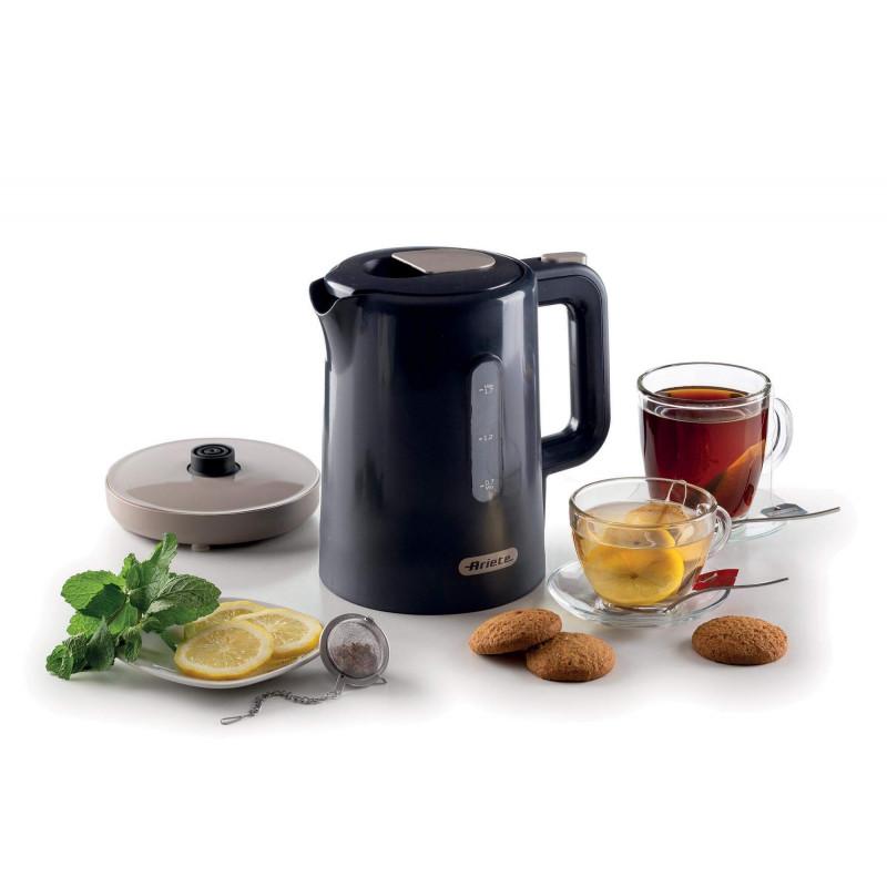 Ariete BOLLITORE ELETTRICO 1 7L BREAKFAST GRIGIO SCURO &AMP; TORTORA Novità