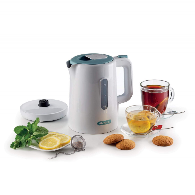 Ariete BOLLITORE ELETTRICO 1 7L BREAKFAST BIANCO &AMP; CELESTE Presa