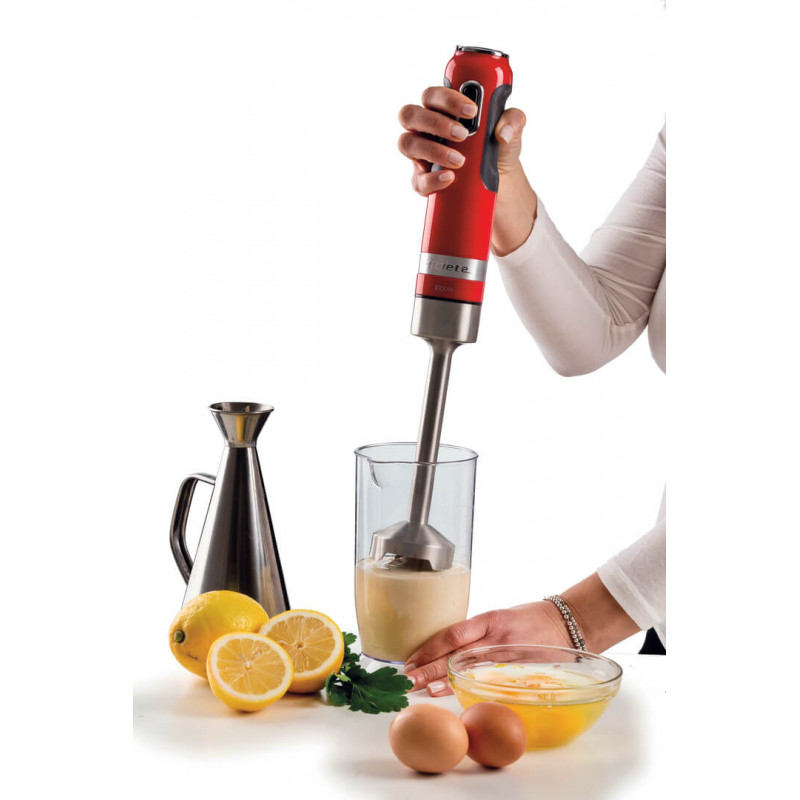 Ariete FRULLATORE A IMMERSIONE CON LAMA IN ACCIAIO INOX ROSSO Offerta
