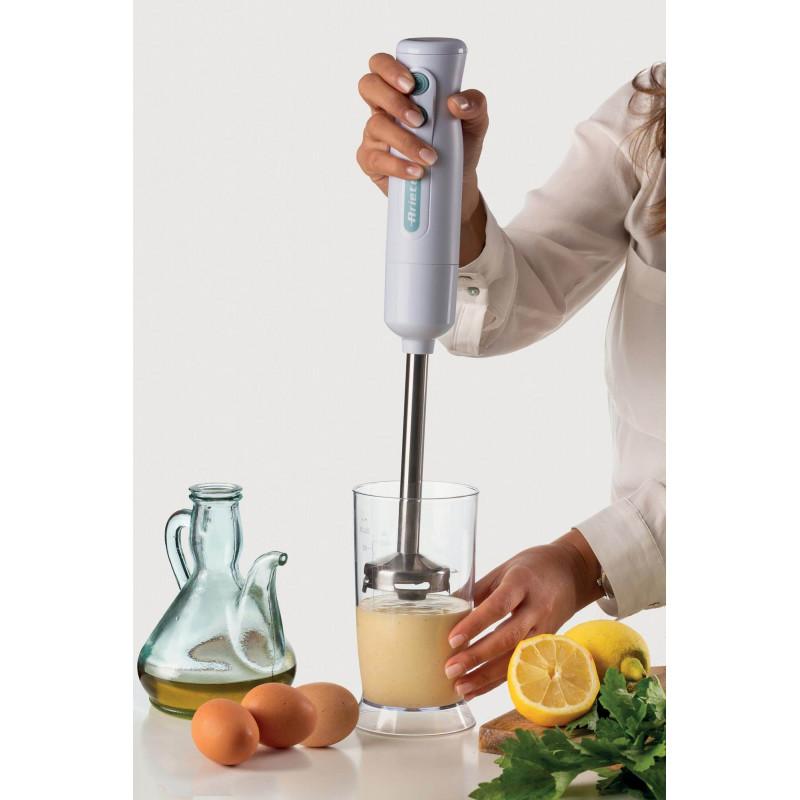 Ariete FRULLATORE A IMMERSIONE CON TRITATUTTO BIANCO &AMP; CELESTE In Vendita