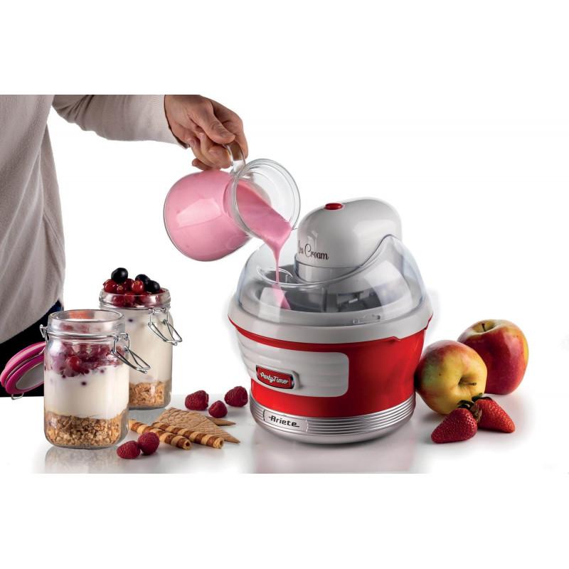 Ariete MACCHINA PER GELATO ROSSO Saldi Di Fabbrica