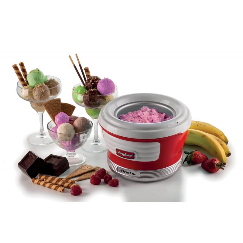Ariete MACCHINA PER GELATO ROSSO Saldi Di Fabbrica