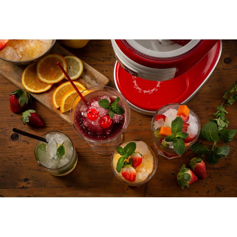 Ariete MACCHINA TRITAGHIACCIO PER GRANITA E COCKTAIL ROSSO Vendite Flash