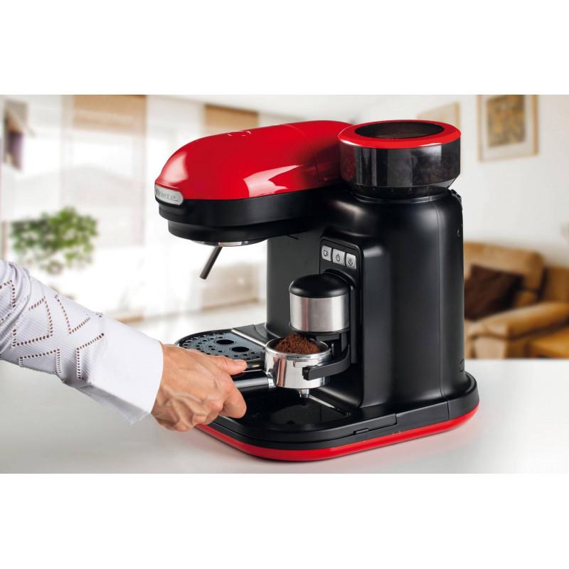 Ariete MACCHINA PER CAFFè ESPRESSO CON MACINACAFFè MODERNA ROSSO Convenienza