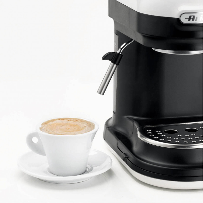 Ariete MACCHINA PER CAFFè ESPRESSO CON MACINACAFFè MODERNA BIANCO Novità
