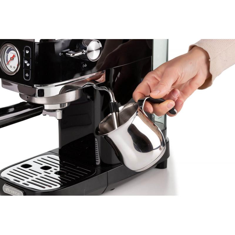 Ariete MACCHINA DA CAFFè ESPRESSO IN METALLO CON MANOMETRO NERO Vendita Economica