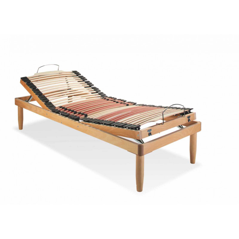 Rete Elettrica per Materassi WOOD MANUALE - Multistrato in Legno di Faggio (VARIE MISURE) Saldi Di Fabbrica