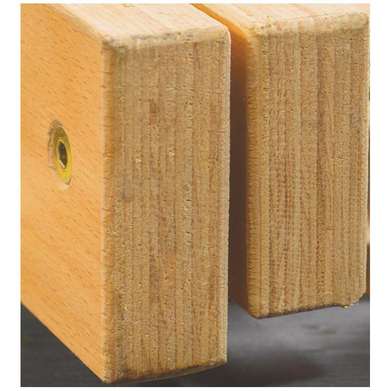 Rete Elettrica per Materassi WOOD MANUALE - Multistrato in Legno di Faggio (VARIE MISURE) Saldi Di Fabbrica