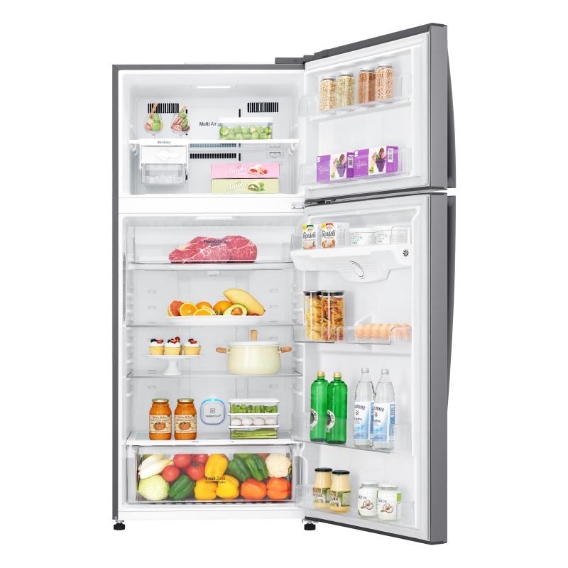 LG GTB744PZHED Frigorifero doppia porta Classe E 506L Wi-Fi Door Cooling Cassetto 0 gradi Gestione umidità Inox Nuova