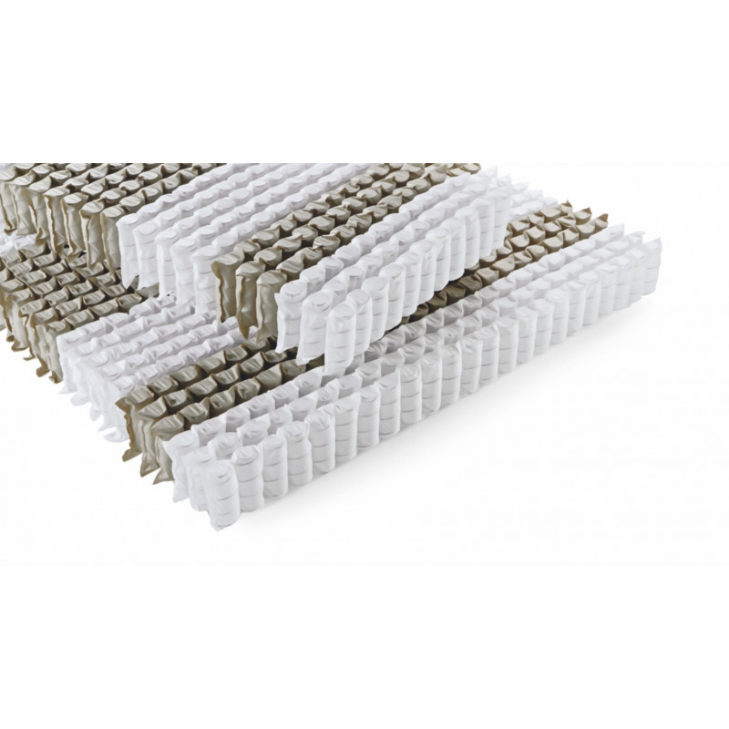 Materasso PLATINUM PLUS - h 26 cm Memory Fresh Anallergico 100% Policotone 3D Air Made in Italy (VARIE MISURE) Italy
