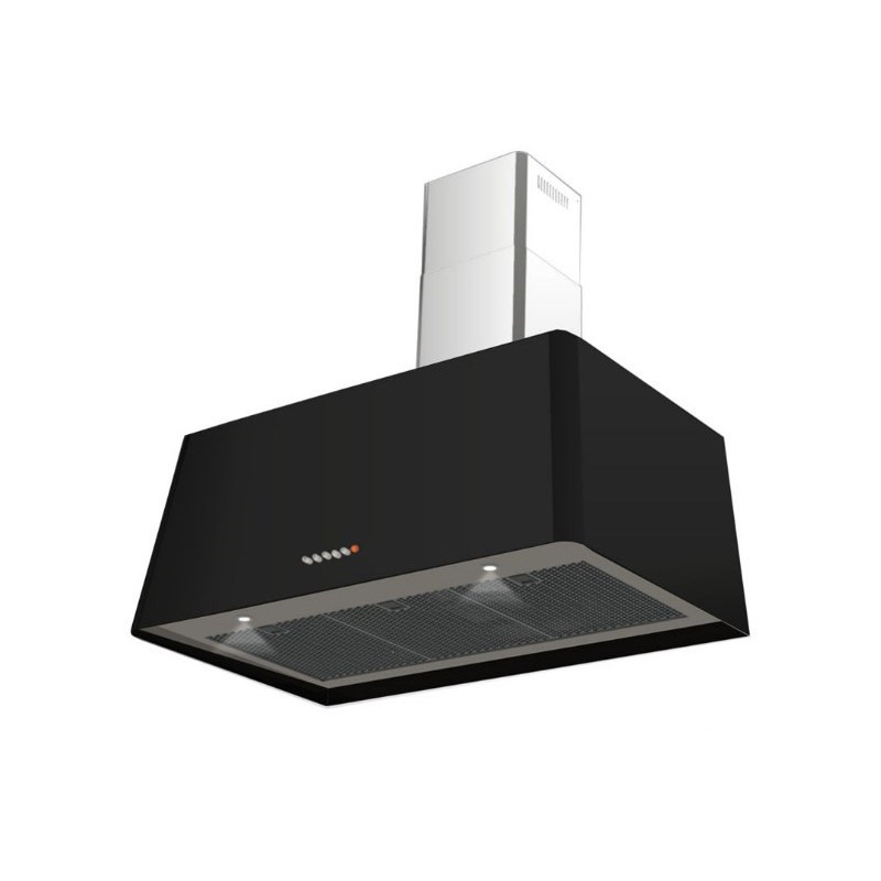 Lofra Rainbow Nero Cappa aspirante a parete 600 m³/h A Novità