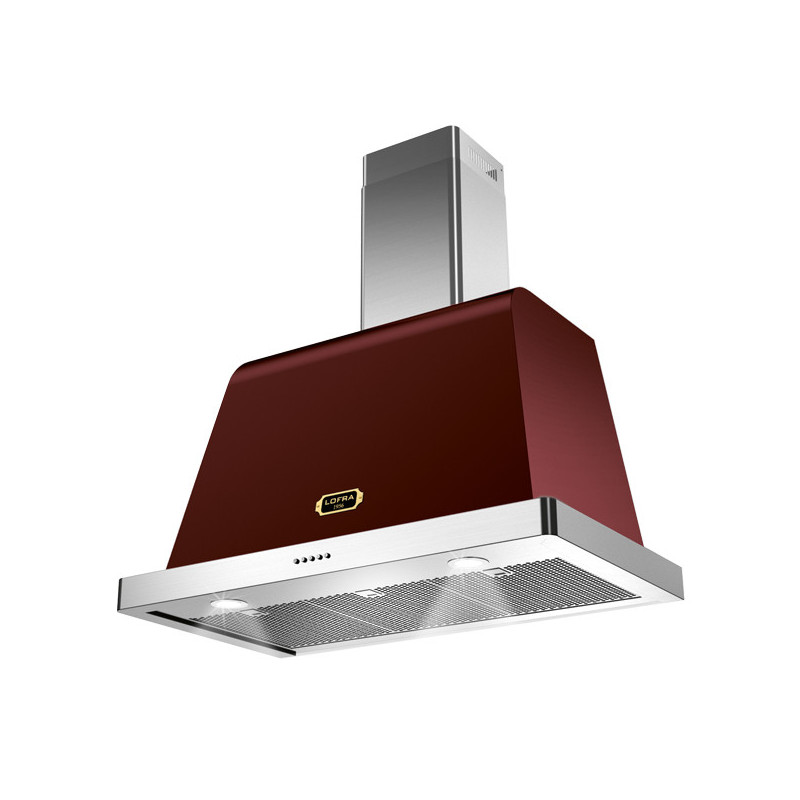 Lofra DolceVita 150 Cappa aspirante a isola Borgogna Acciaio inox 1000 m³/h A Offerta