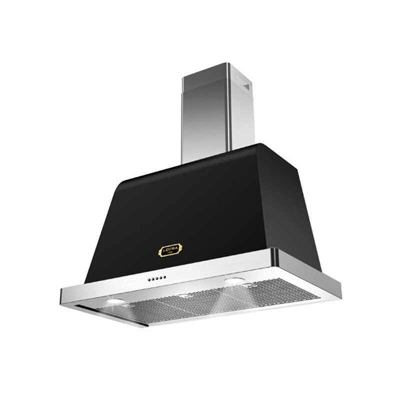 Lofra Dolcevita 60 Cappa aspirante a parete Nero Acciaio inox 800 m³/h A Negozio