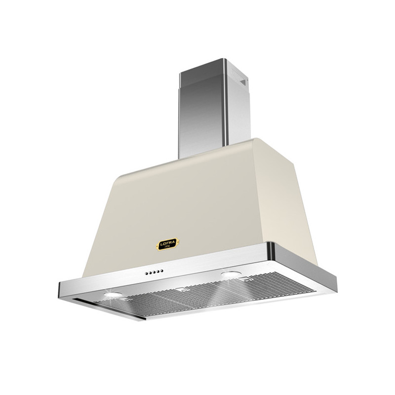 Lofra Dolcevita 60 Cappa aspirante a parete Avorio Acciaio inox 800 m³/h A In Saldo