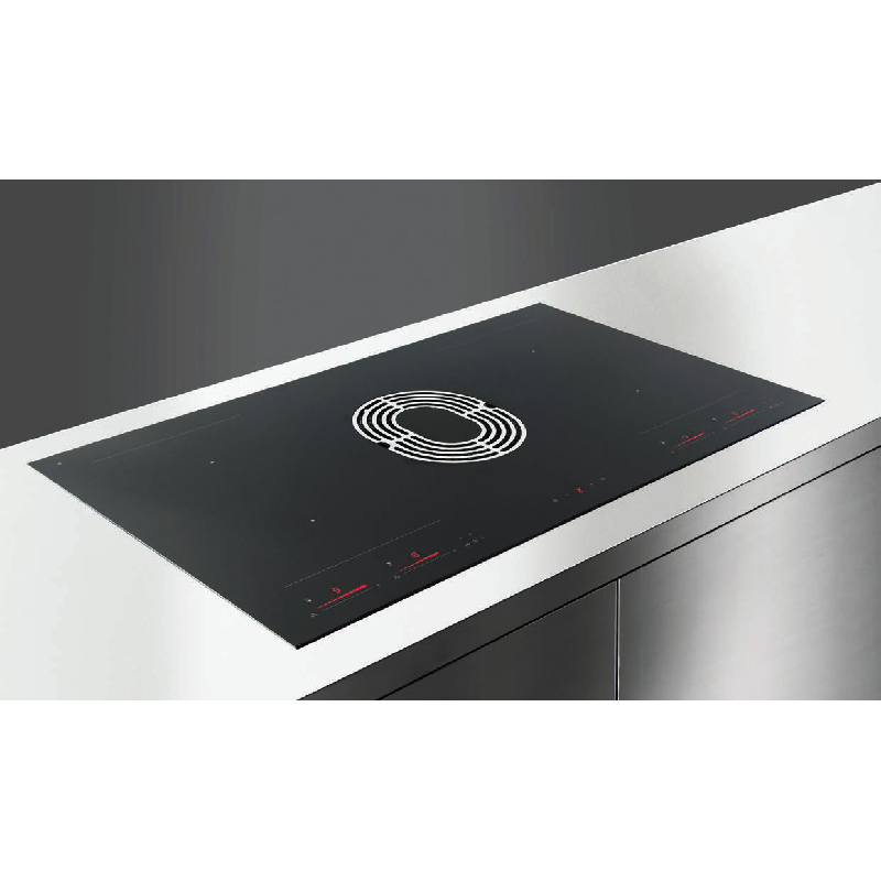 ESISTYLE E048000039 piano cottura induzione con cappa integrata SHAPE ONE - Vetro nero RG 2025
