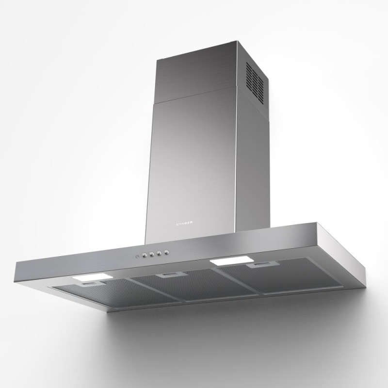 FABER S.p.A. Stilo Smart X A90 Cappa aspirante a parete Acciaio inox 435 m³/h D Pezzi Unici