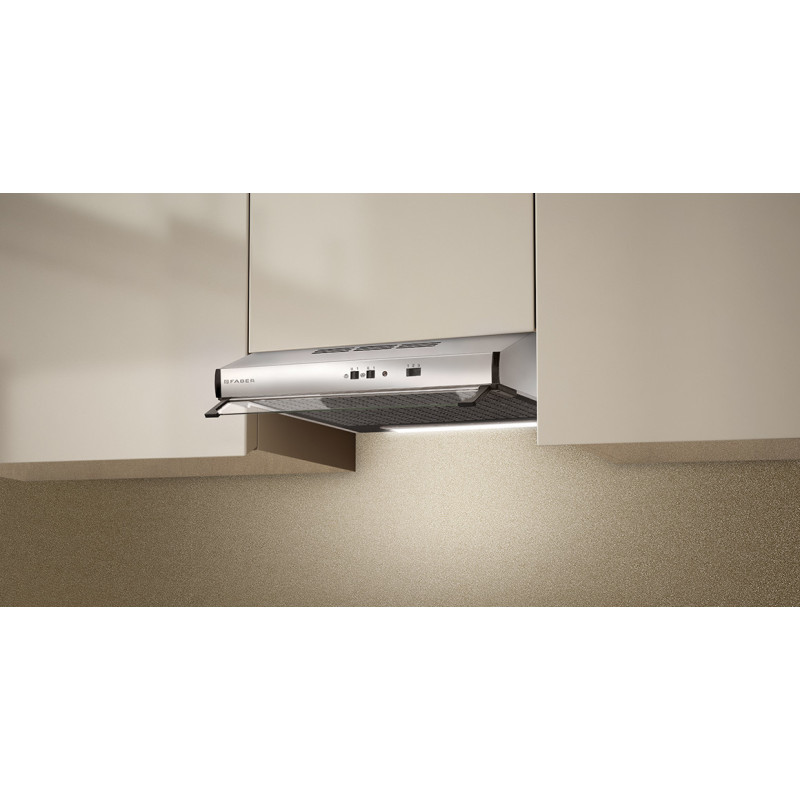 FABER S.p.A. 2740 SRM X A60 (VIS) Incassato Acciaio inox 380 m³/h D Qualità Garantita