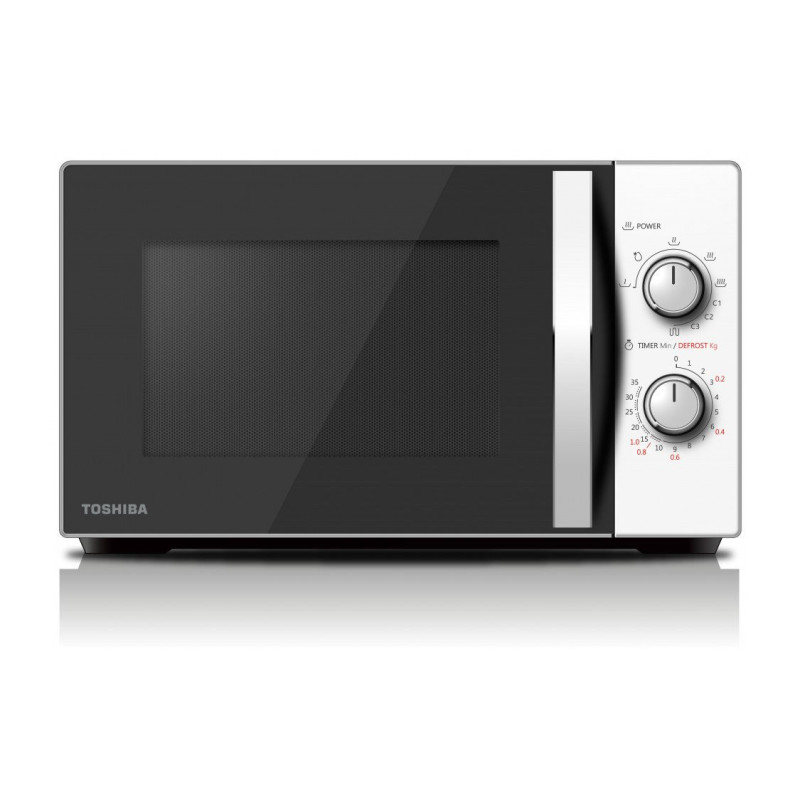 Toshiba MW-MG20P Superficie piana Microonde combinato 20 L 800 W Nero Bianco Economico
