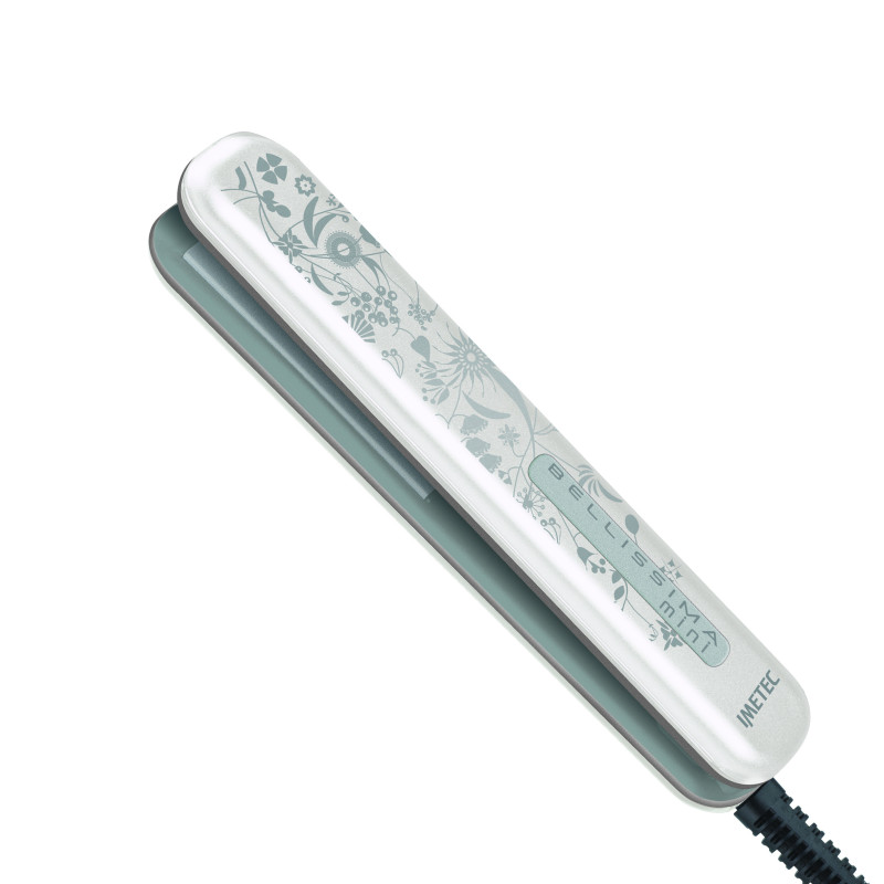 Imetec Bellissima Mini HS 500 Piastra per capelli Caldo Argento Bianco 25 W 1 8 m