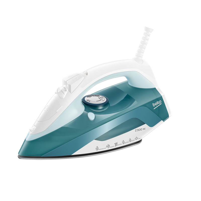 Beko SIM4123T Ferro a vapore Piastra in Ceramica 2300 W Verde Bianco Vendita Economica