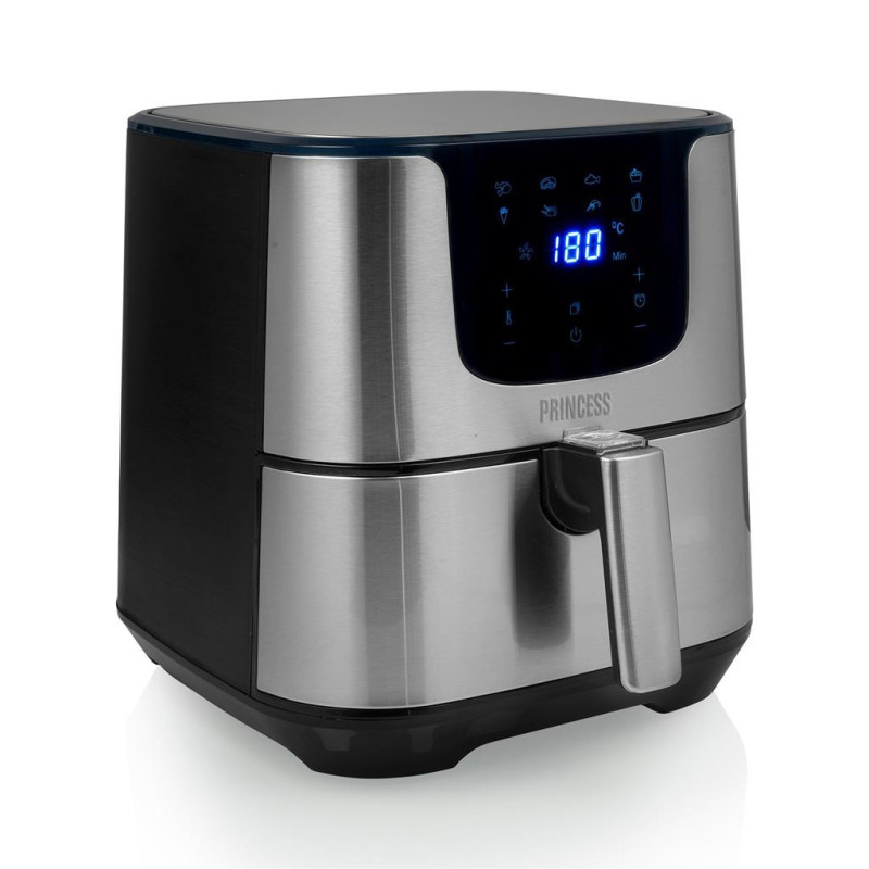 Princess 182060 Singolo 5 5 L Indipendente 1700 W Friggitrice ad aria calda Argento In Saldo