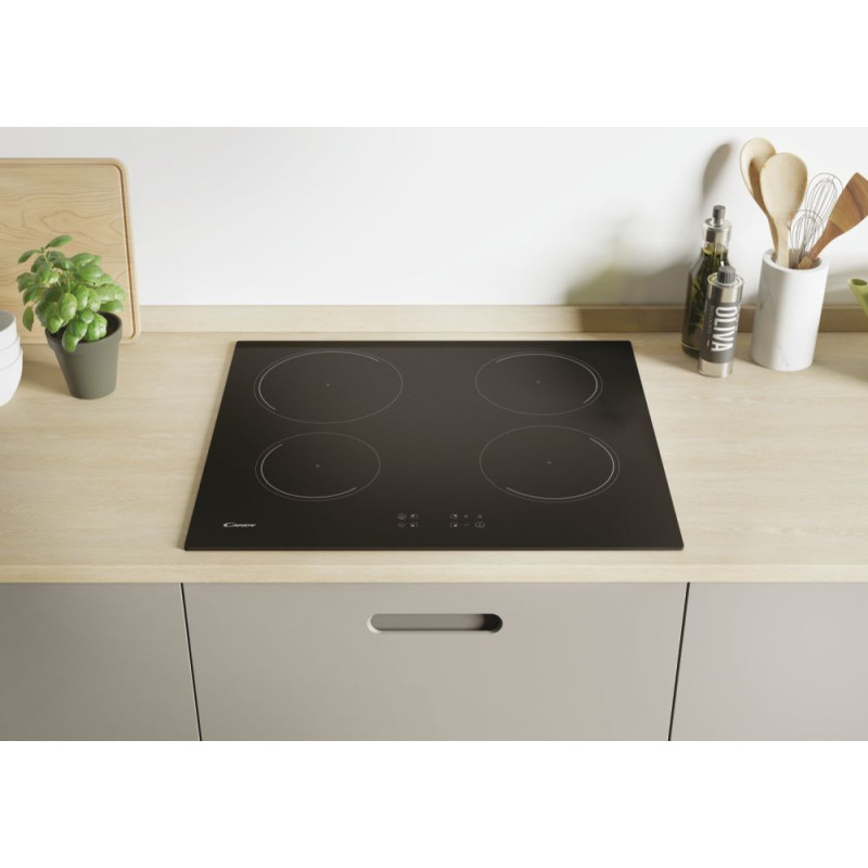 Candy Idea CITT642C/E1 Nero Da incasso 60 cm Piano cottura a induzione 4 Fornello(i) Spedizione Gratuita