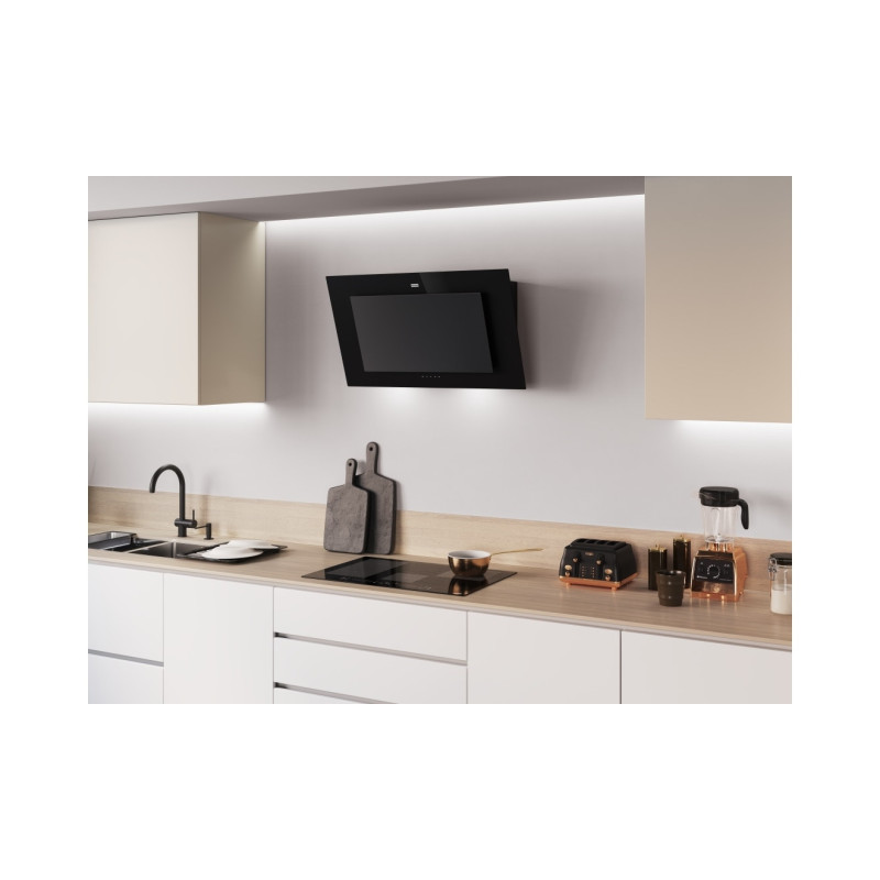 Franke FMAPRO907BK/BKMAT Cappa aspirante a parete Nero 450 m³/h A+ Outlet