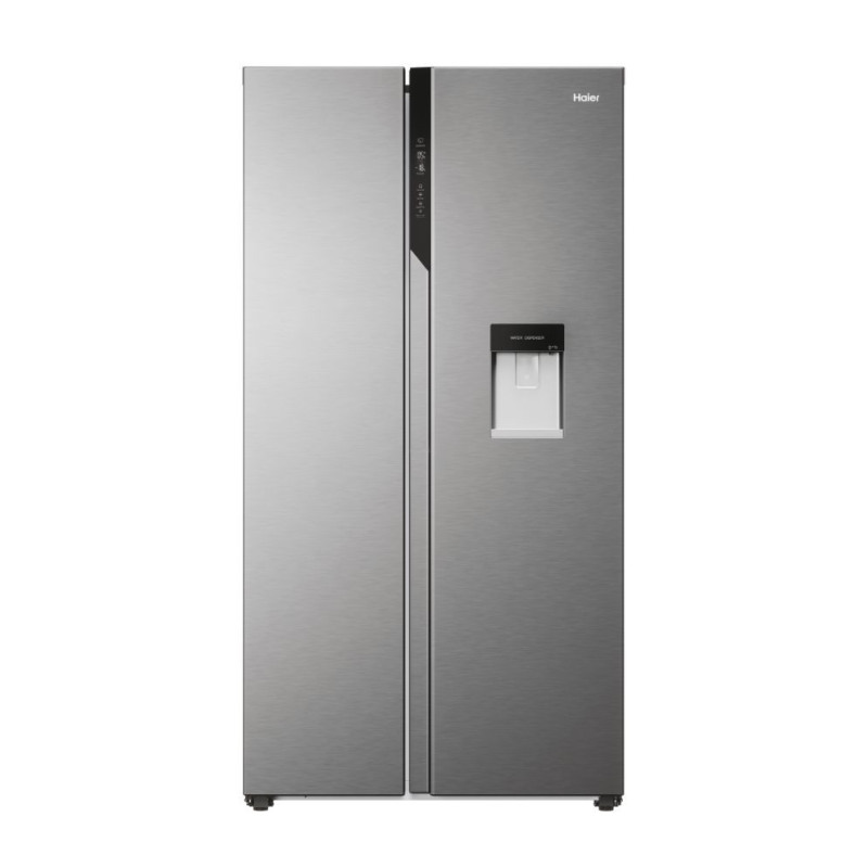 Haier SBS 90 Serie 5 HSR5918DWMP frigorifero side-by-side Libera installazione 521 L D Platino Acciaio inox In Vendita