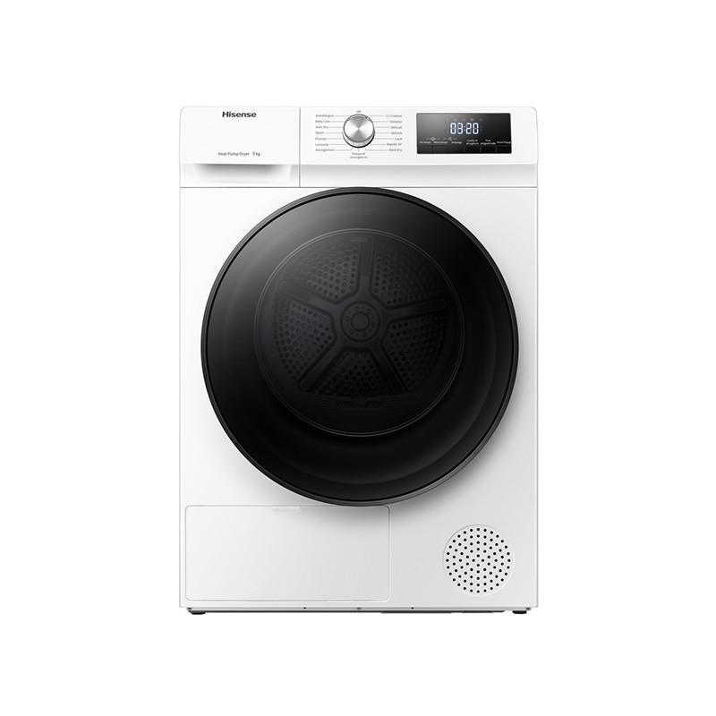 Hisense DHQA902U asciugatrice Libera installazione Caricamento frontale 9 kg A++ Bianco Hotsell