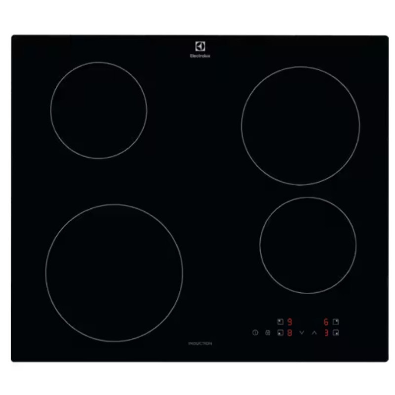 Electrolux Serie 300 EIB60424CK Nero Da incasso 60 cm Piano cottura a induzione 4 Fornello(i) Negozio