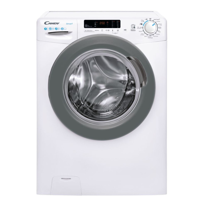 Candy Smart CSS41272DWSE-11 lavatrice Caricamento frontale 7 kg 1200 Giri/min Bianco Pezzi Unici