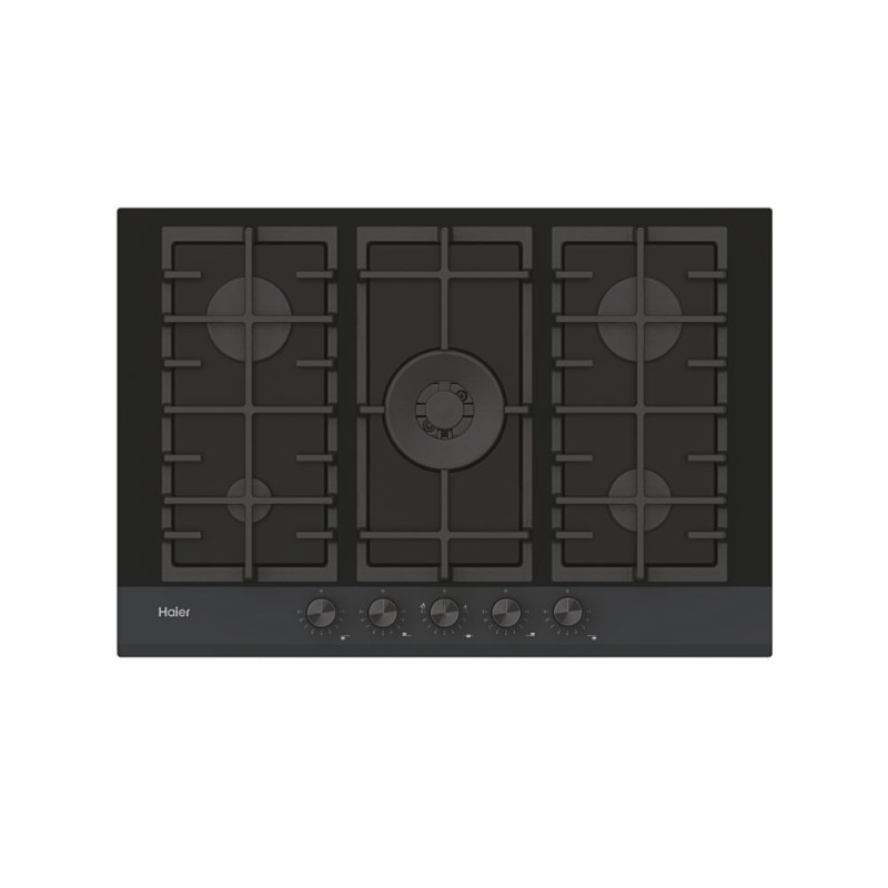 Haier Series 4 HAVG75HBPB Nero Da incasso 75 cm Gas 5 Fornello(i) Negozi Online