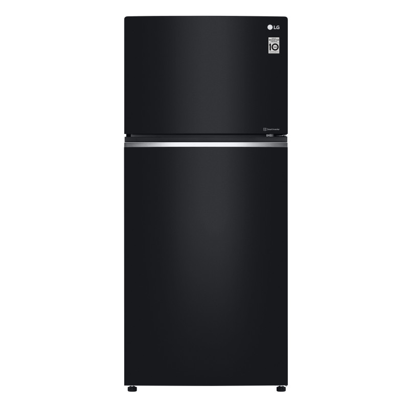 LG GTB744BMBED Frigorifero doppia porta Classe E 506L Porte in vetro Door Cooling Nero Consegna Veloce