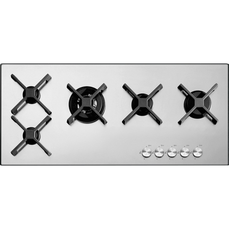 Barazza 1PSP105 piano cottura Acciaio inox Da incasso 100 cm Gas 5 Fornello(i) Offerta